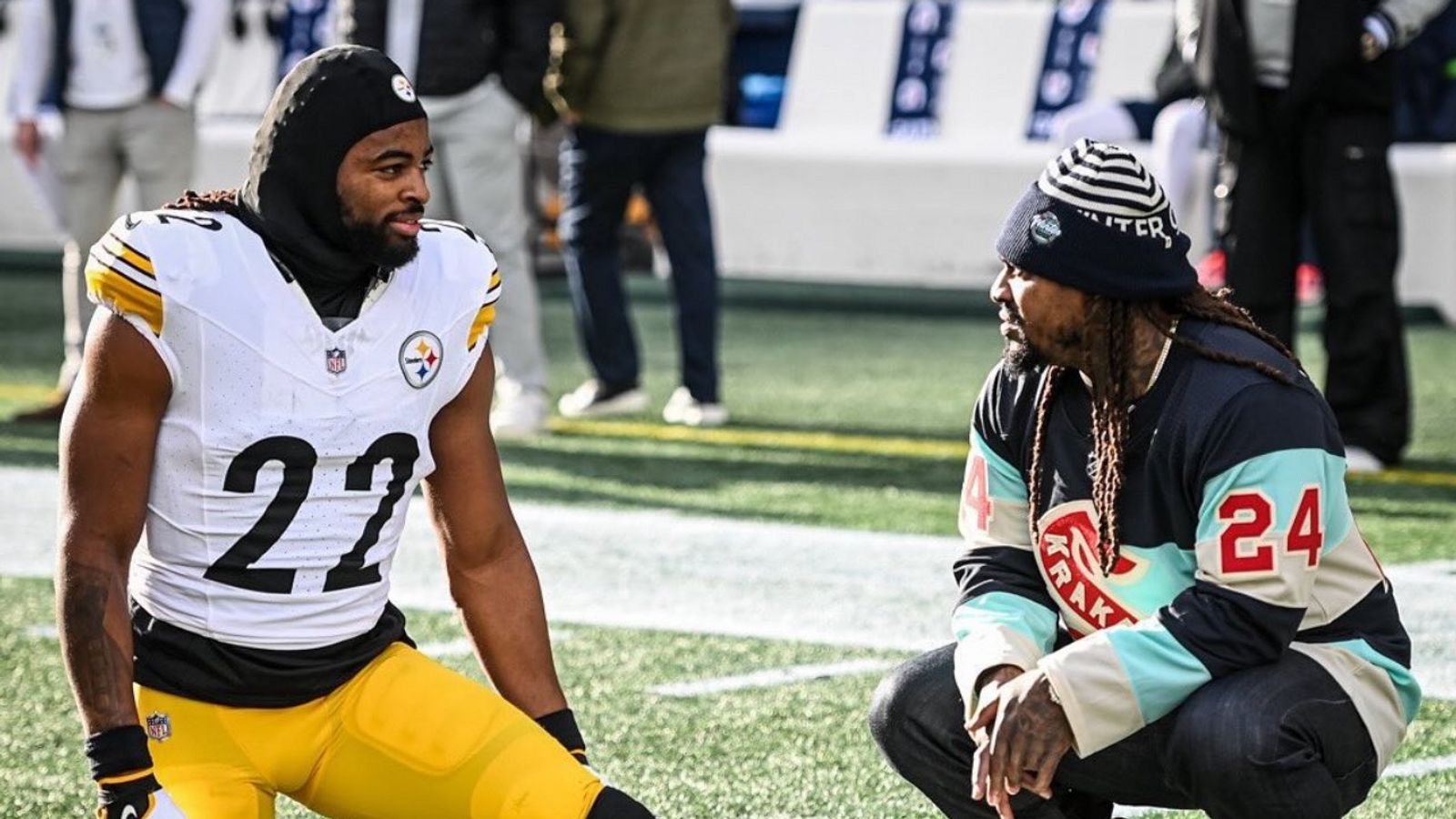 Steelers' Dynamic Running Back Duo Of Najee Harris And Jaylen Warren ...